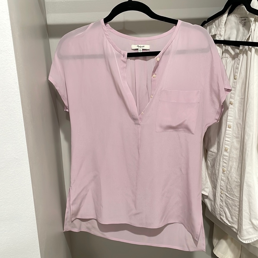 Beautiful madewell silk tee